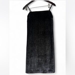 Gianni Bini Black Velvet Mini Dress